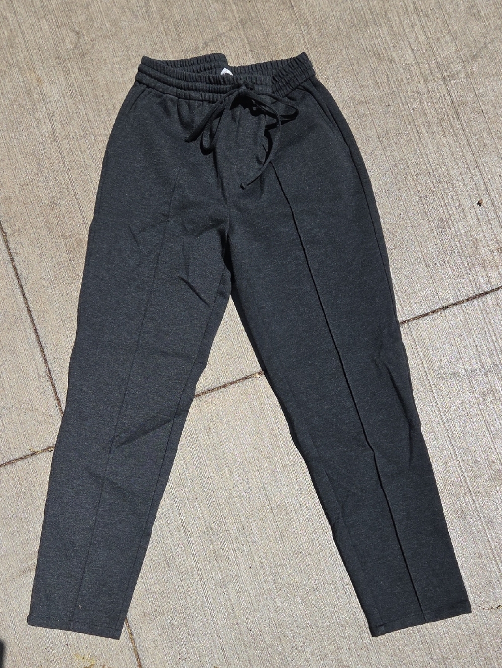 Riley & Rae Charcoal Drawstring Joggers